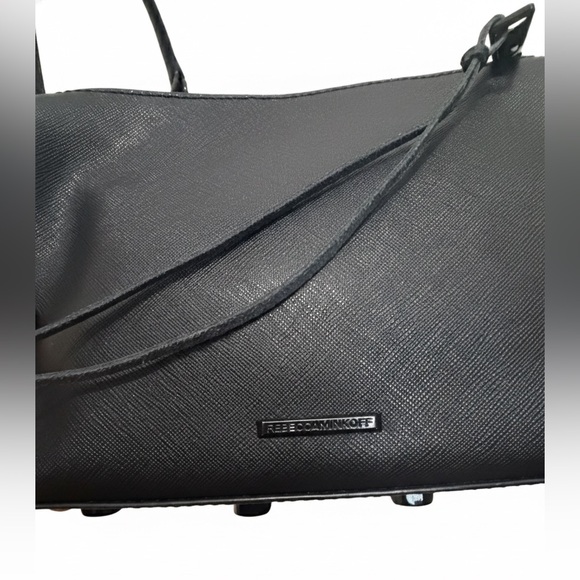 Rebecca Minkoff Pre-Loved Mini M.A.C. Crossbody – Black on Black - Picture 5 of 8